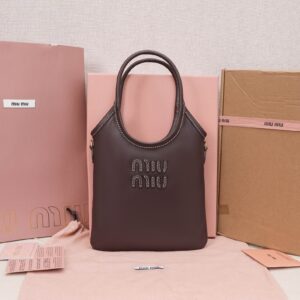 아이비 가죽 핸드백