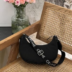 Ava Triomphe Leather-Trimmed Logo-Jacquard Messenger Bag
