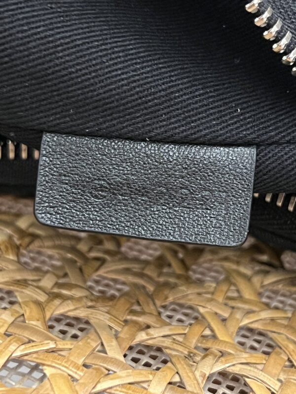 Ava Triomphe Leather-Trimmed Logo-Jacquard Messenger Bag - Hình ảnh 8
