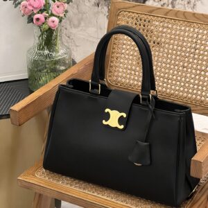 미디엄 아폴린백 블랙 금장