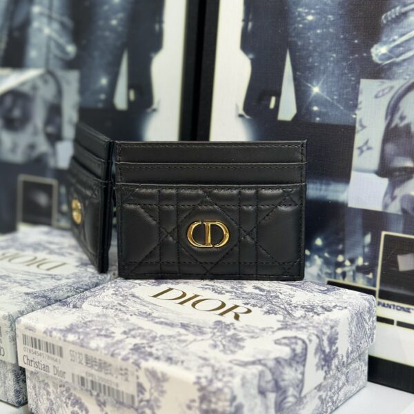 Dior Caro Freesia 카드 지갑
