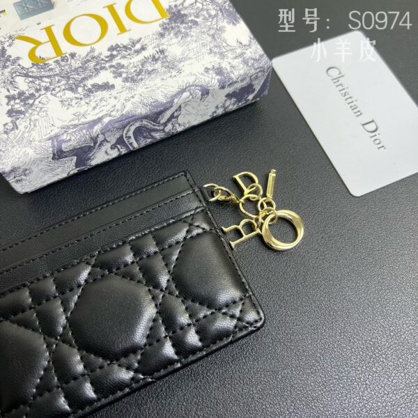 Lady Dior Freesia 카드 지갑 - Hình ảnh 8