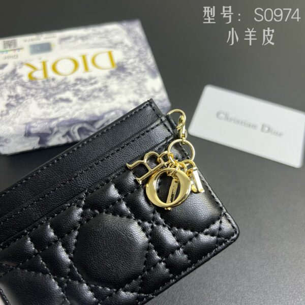 Lady Dior Freesia 카드 지갑 - Hình ảnh 6