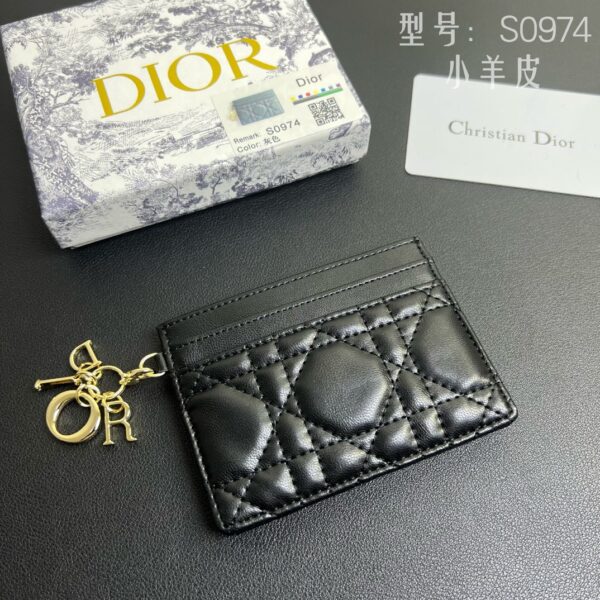 Lady Dior Freesia 카드 지갑 - Hình ảnh 5