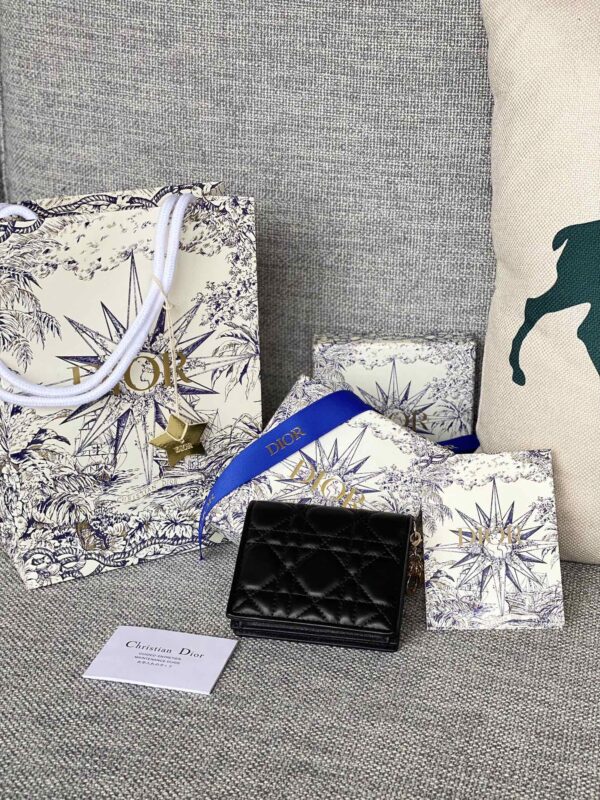Lady Dior Gardenia 미니 지갑 - Hình ảnh 2