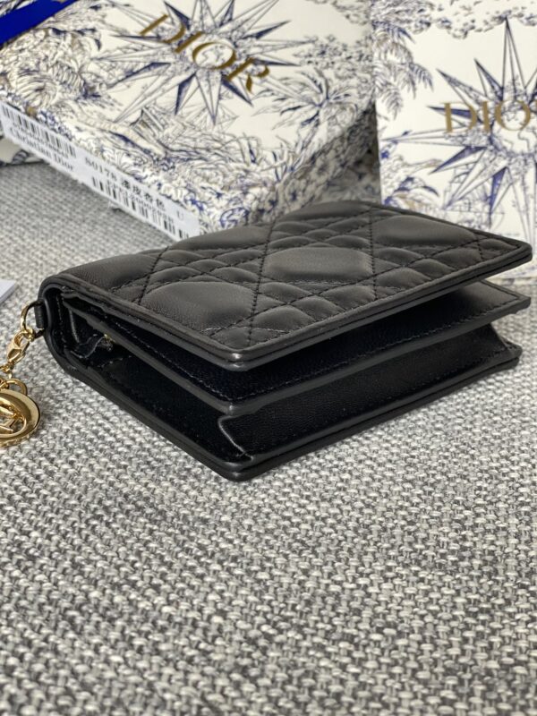 Lady Dior Gardenia 미니 지갑 - Hình ảnh 4