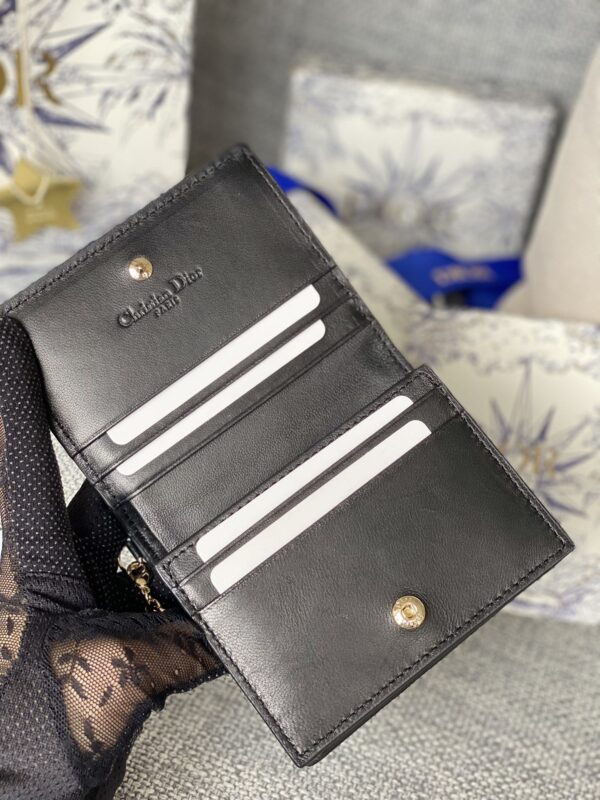 Lady Dior Gardenia 미니 지갑 - Hình ảnh 8