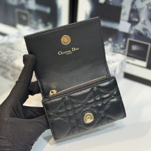 Dior Caro Glycine 지갑 - Hình ảnh 4