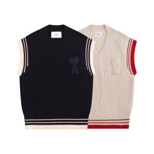 아미 니트 조끼